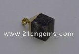 NGP6776 15*22mm cube labradorite gemstone pendants wholesale