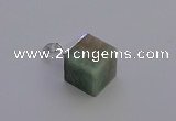 NGP6792 15*22mm cube amazonite gemstone pendants wholesale