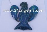 NGP69 Fashion chrysocolla gemstone pendants set jewelry wholesale