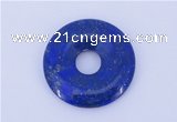 NGP721 5*30mm natural lapis lazuli gemstone donut pendant