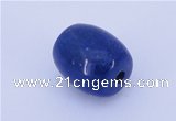 NGP722 13*15mm drum natural lapis lazuli gemstone pendant