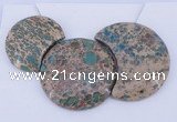 NGP81 Natural imperial jasper gemstone pendants set jewelry wholesale