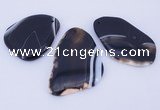 NGP860 5PCS 30-40mm*50-60mm freeform agate gemstone pendants