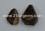 NGP8664 20*40mm - 40*50mm freeform agate pendants wholesale