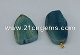 NGP8718 28*38mm - 40*45mm freeform agate pendants wholesale