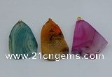 NGP8722 28*38mm - 40*45mm freeform agate pendants wholesale