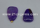 NGP8726 28*40mm - 30*54mm freeform agate pendants wholesale