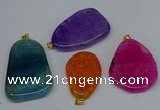 NGP8732 28*40mm - 30*54mm freeform agate pendants wholesale