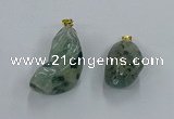 NGP8840 20*25mm - 30*40mm nuggets agate pendants wholesale