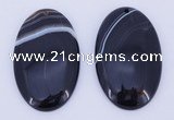 NGP889 5PCS 34*53mm oval agate gemstone pendants wholesale