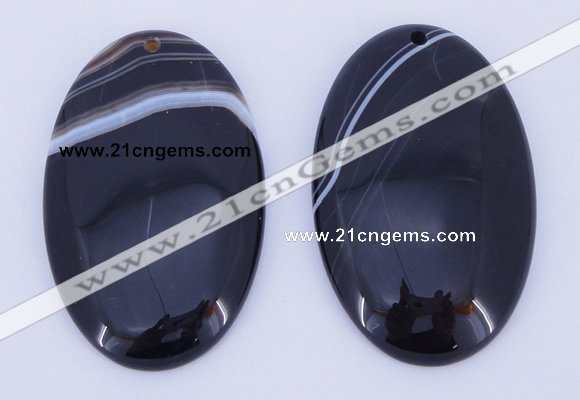 NGP889 5PCS 34*53mm oval agate gemstone pendants wholesale