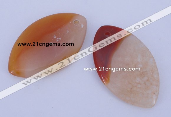 NGP892 5PCS 30*50 marquise agate druzy geode gemstone pendants
