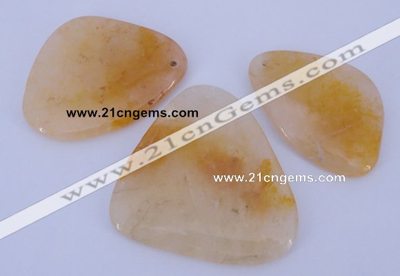 NGP954 5PCS 35-50mm*40-60mm freeform jade gemstone pendants