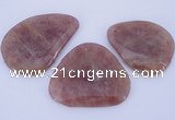 NGP956 5PCS 35-50mm*50-60mm freeform quartz gemstone pendants
