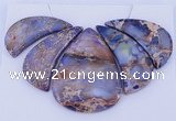 NGP96 Dyed imperial jasper gemstone pendants set jewelry wholesale