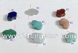 NGP9739 11*13mm  mixed gemstone pendants wholesale