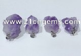 NGP9753 15*20mm-20*30mm freeform amethyst pendants wholesale