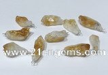 NGP9755 10*16mm-18*25mm freeform citrine pendants wholesale