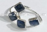 NGR1092 8mm square kyanite gemstone rings wholesale