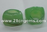 NGR42 20*30*35mm faceted freeform agate gemstone rings