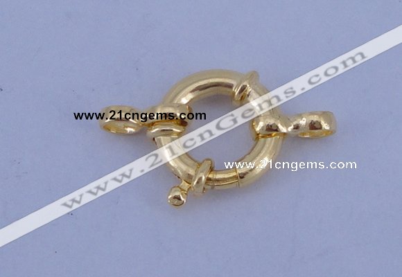 SSC210 5pcs 13.5mm 925 sterling silver spring rings clasps