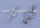 SSC216 5pcs 18mm sterling silver spring rings clasps